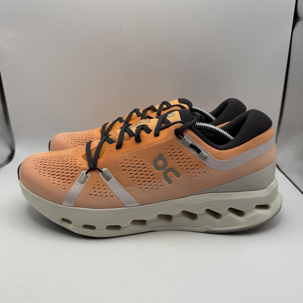 NWB New On Cloudsurfer 2 Tangerine Ivory Orange 3MF10123126‎ Men's Size 12M